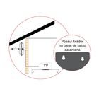 Antena Interna Capte Onix Passiva 375 Uhf E Hdtv