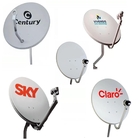 Antena Parabólica 60cm +2 Recepitores Digital Century Midiabo