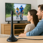 Antena Receptora De Televisão Digital Hdtv 4k 1080p Cabo 5 Me