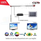 Antena Tv Digital 4k Externa Full Hdtv Uhf Log 28 Elementos C