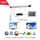 Antena Tv Digital 4k Externa Uhf Digital Log 16 Elementos