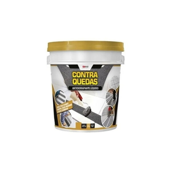 Antiderrapante Liquido Contra Quedas Cor Incolor 1kg+pincel