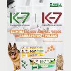 Antipulga K-7 Carapatos, Pulgas E Piolhos Para Cães  Pour On