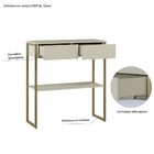 Apar Industrial Dijon  Off White - Olivar Móveis