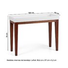 Aparador 100cm Fresh Artemobili Branco/imbuia