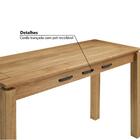 Aparador 120cm Em Madeira Eucalipto - Jatobá/preto