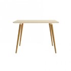 Aparador 120cm Pés Em Madeira Versátile Veneza Casa D Off Whi