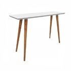 Aparador 120cm Pés Pinus Versátile Veneza Casa D Branco