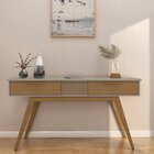 Aparador 160cm 2 Gavetas Lívia Valdemóveis Off White/cinamomo