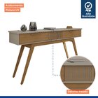 Aparador 160cm 2 Gavetas Lívia Valdemóveis Off White/cinamomo