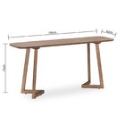 Aparador 160cm Plátanos  Amêndoa