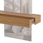 Aparador 1 Gaveta 100% Mdf Freijo/off White Tb485e - Dalla Co