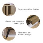 Aparador 1 Gaveta Riviera Móveis Águas Brasileiras Noce Milano