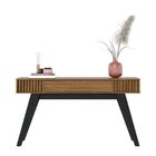 Aparador 1 Gaveta Riviera Móveis Águas Brasileiras Noce Milano