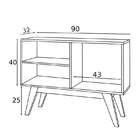 Aparador 1 Porta 1 Prateleira Lucco