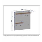 Aparador 1 Porta E 1 Painel 5 Ganchos Cantinho Do Café Vintag