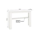 Aparador 1 Prateleira Veneza  Branco