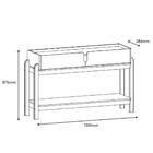 Aparador 2 Gavetas 50524 130cm Dcasa