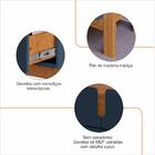 Aparador 2 Gavetas 50524 130cm Dcasa