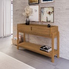 Aparador 2 Gavetas Lizz Cedro - Casa D Móveis