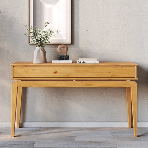 Aparador 2 Gavetas Madeira Maciça Seiva Cabecasa Madeiraorigi