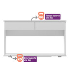 Aparador 2 Gavetas New Bonito Linea Brasil