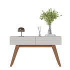 Aparador 2 Gavetas Noronha Off White Matte