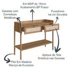 Aparador 2 Gavetas Palhinha 27936 Linha Oslo Artesano