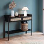 Aparador 2 Gavetas Palhinha 27936 Linha Oslo Artesano