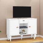 Aparador 2 Portas 1 Gaveta 2 Nichos Clássico Cl4013 Branco