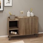 Aparador 2 Portas 2 Nichos 113cm Savannah Madeirado