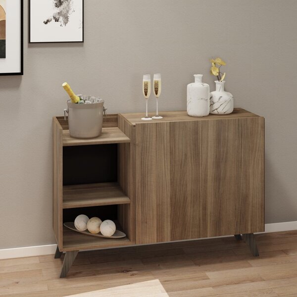 Aparador 2 Portas 2 Nichos 113cm Savannah Madeirado