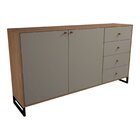 Aparador 2 Portas 4 Gavetas Scandinavian Movenord Itapuã/pero