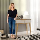 Aparador 2 Portas Belíssima  Off White/cinamomo