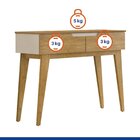 Aparador 2 Portas Belíssima Cinamomo/off White