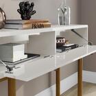 Aparador 2 Portas E Buffet Miller Tauari Off White Perolizado