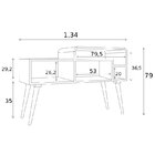 Aparador 2 Portas Vinil – Estilare - Branco