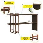 Aparador 3 Gavetas 4034 Jb Bechara Canela