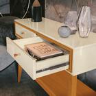 Aparador 3 Gavetas Com Pés De Madeira Jade 150cm