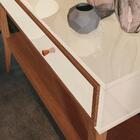 Aparador 3 Gavetas Com Pés De Madeira Jade 150cm