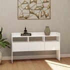 Aparador 3 Portas 134cm Madrid  Branco