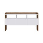 Aparador 3 Portas Sabor Sensações Yescasa Cores Neutras