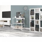 Aparador 3 Prateleiras 68cm Em Aço Industrial Fabrick Caemmun