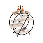 Aparador 4 Prateleira Shrek Pérola Preto