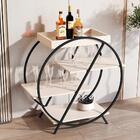 Aparador 4 Prateleira Shrek Pérola Preto