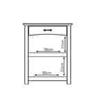 Aparador 720 Linha Bella Carvalho Mpo Móveis