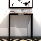 Aparador 90cm Industrial Line Preto/fresno