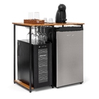 Aparador para Adega Madeira Marrom 90x55cm Bemfixa