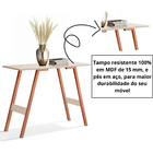 Aparador Adega Buffet Balcão Mdf Aço Hall Entrada Decorativo