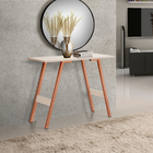 Aparador Adega Buffet Balcão Mdf Aço Hall Entrada Decorativo